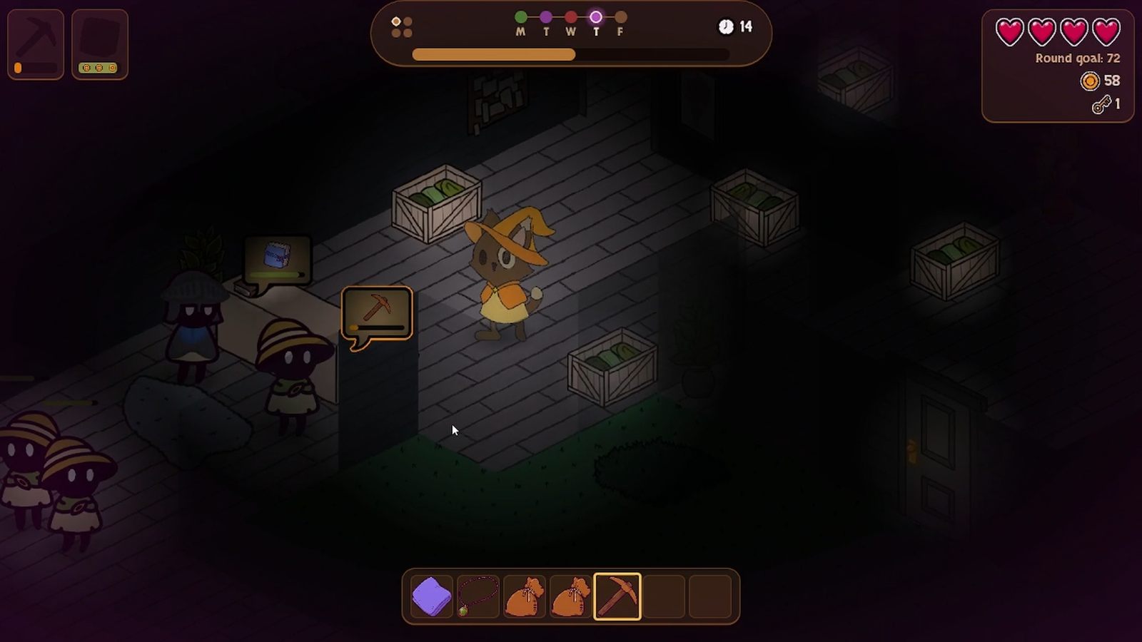 Stash Mayhem — nightfall, rent comes due